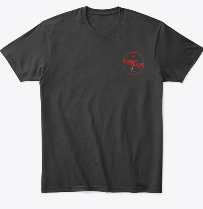 The Cigar Guys logo tee