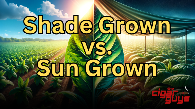 Sun Grown vs. Shade Grown Tobacco: Understanding the Differences