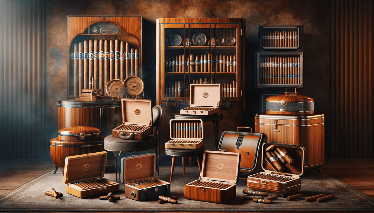 Different Types of Humidors for Every Cigar Aficionado