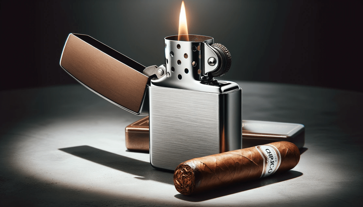 Can I use a Zippo lighter to light a cigar?