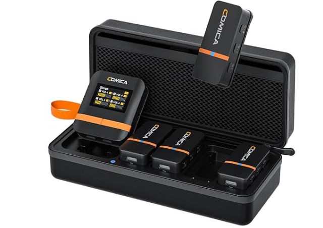 Comica Vimo Q 4-Channel Wireless Lavalier Microphone System: A Game-Changer for Content Creators