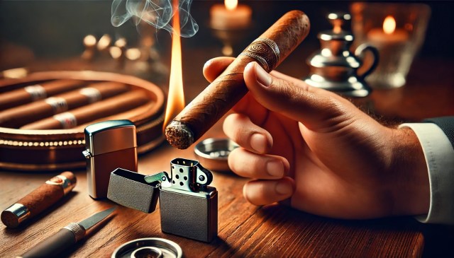 Why You Shouldn’t Use a Zippo Lighter on Cigars