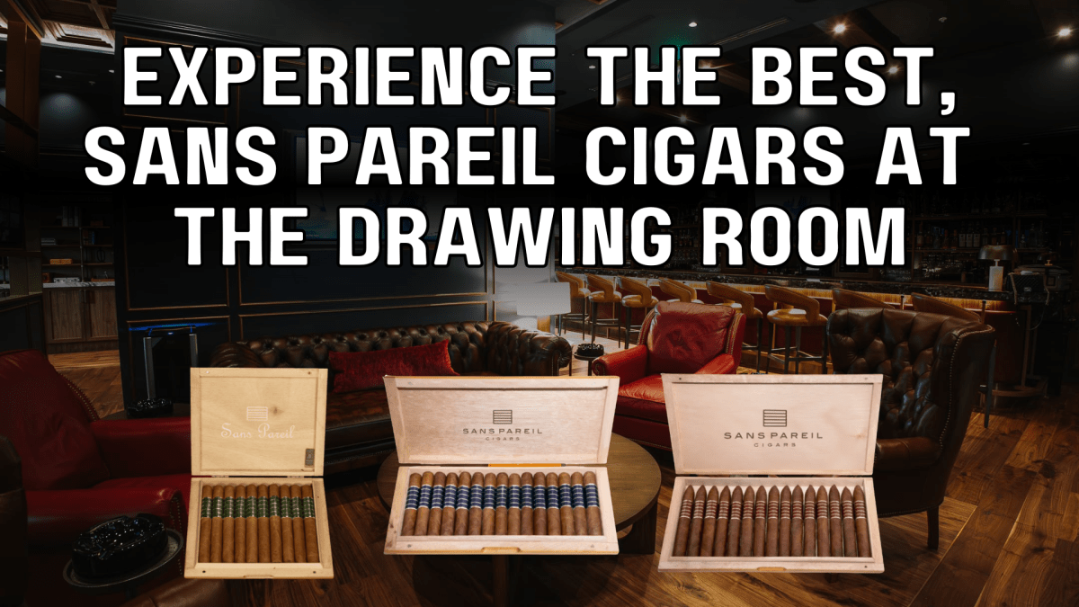 Sans Pareil Cigars at The Drawing Room Cigar Lounge in Doctor Phillips, Florida