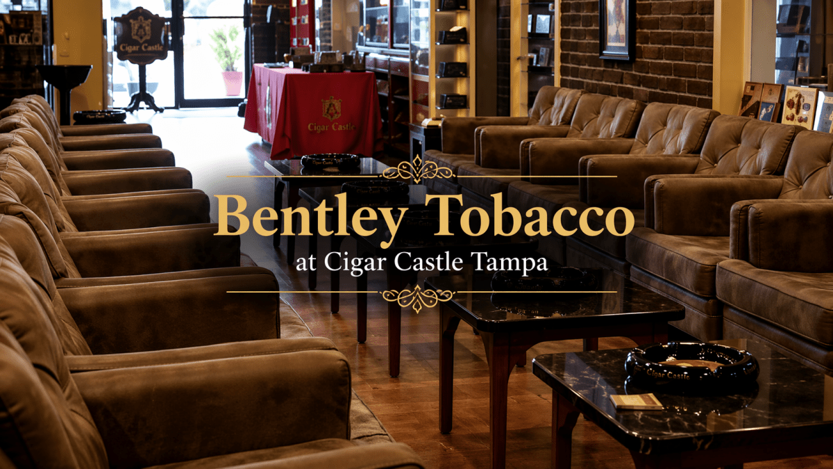 Bentley Tobacco Cigars at Cigar Castle in Tampa, Florida