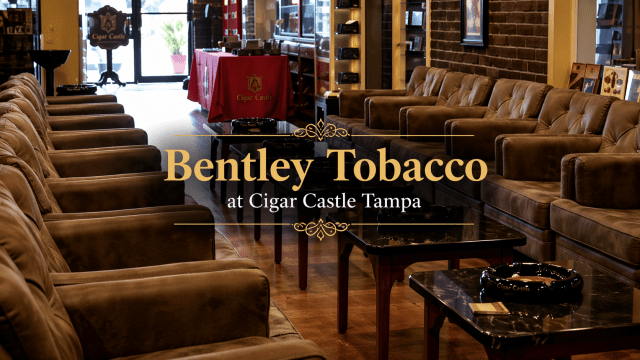 Bentley Tobacco Cigars at Cigar Castle in Tampa, Florida