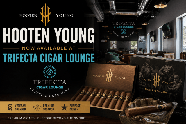 Hooten Young Cigars Arrive at Trifecta Cigar Lounge in Lithia, Florida